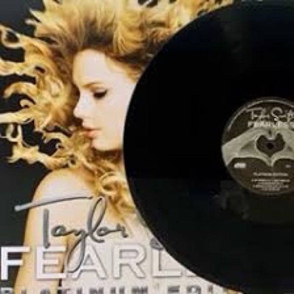 taylor swift fearless vinyl album record platinum - Picture 2 of 11
